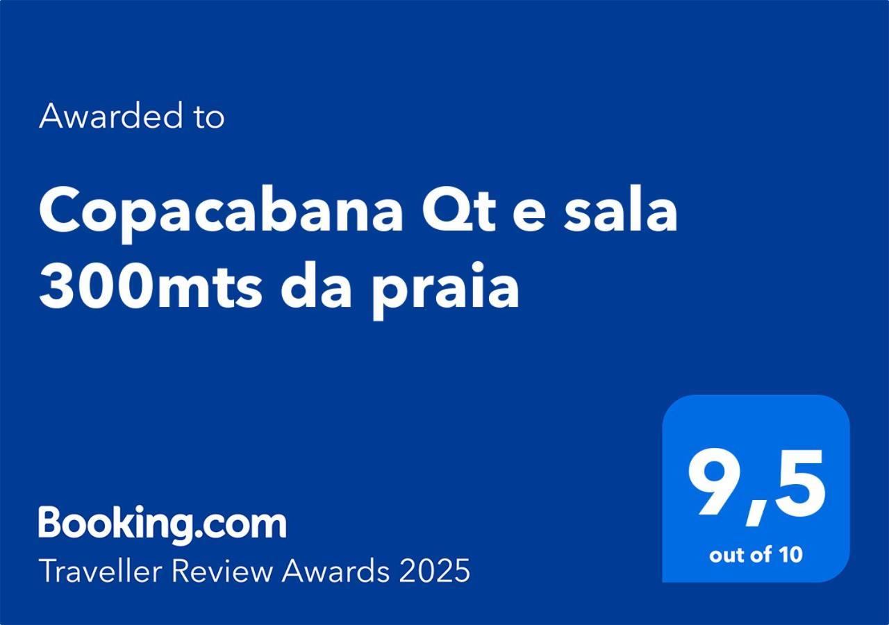 Copacabana Qt E Sala 300Mts Da Praia Río de Janeiro Exterior foto
